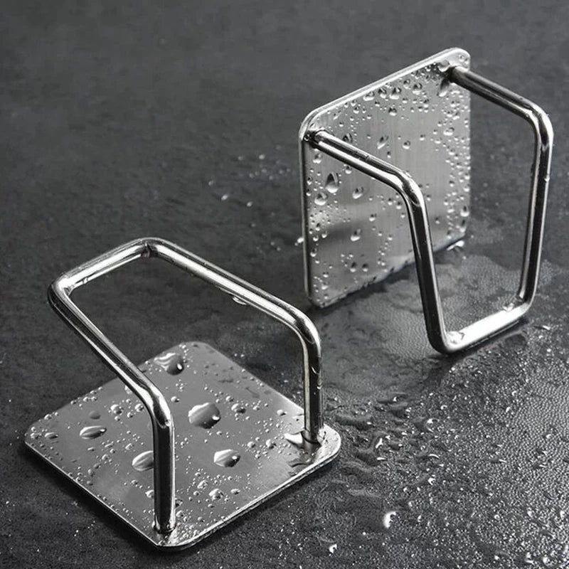 304 Stainless Steel Kitchen Accessories Sponges Holder Shelf for Kitchen Soap Dispenser Special Kitchen Utensils